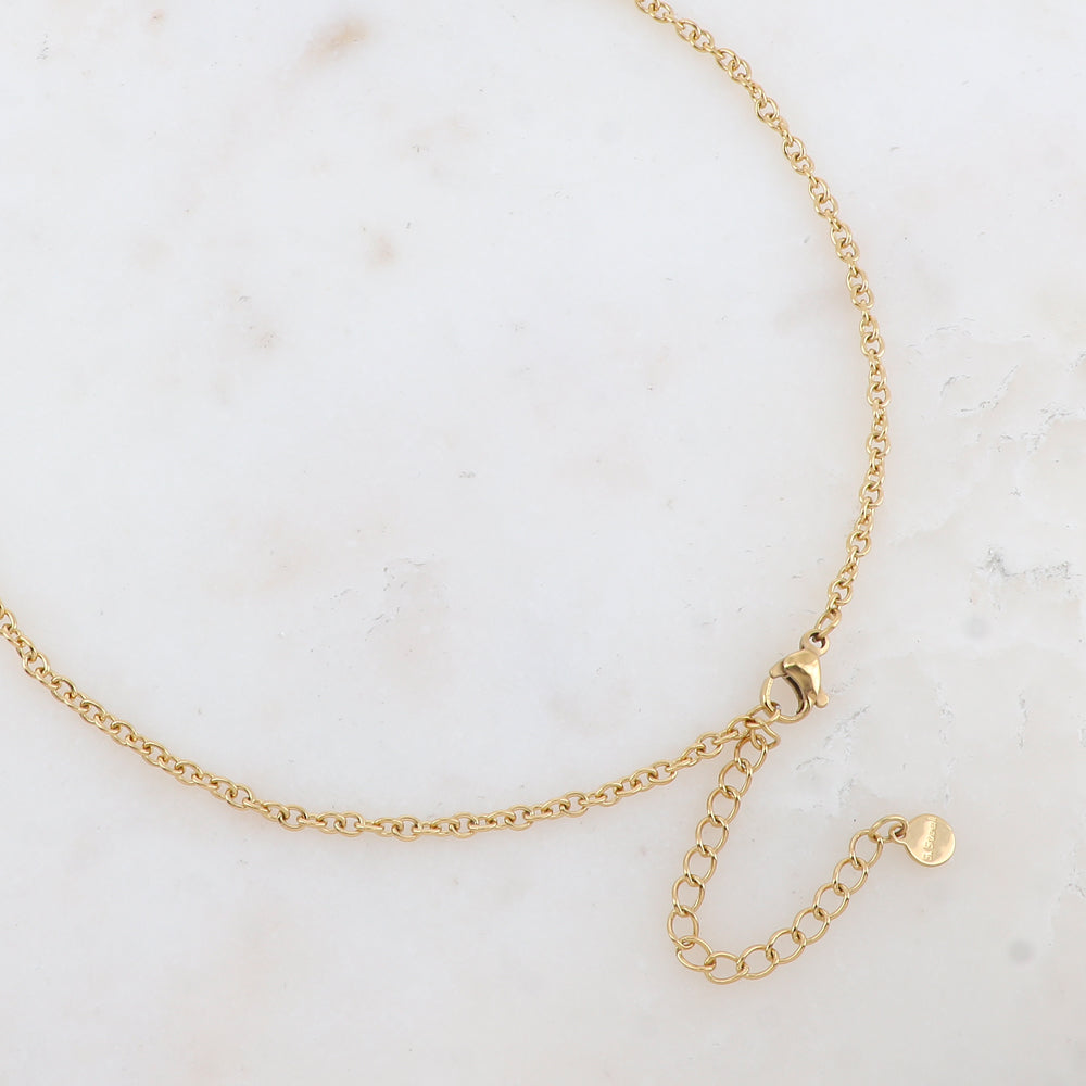 Mathilde & Filles | Photo du mousqueton du collier Félicie