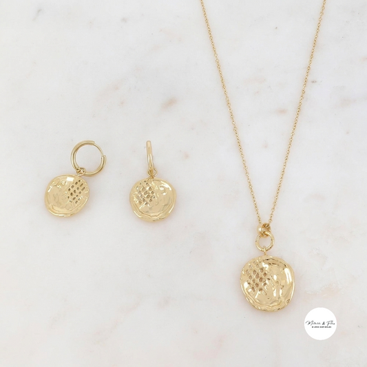 Ensemble Lou | Sautoir + Boucles d'oreilles