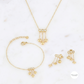 Ensemble Manal | Collier + Bracelet + Boucles d'oreilles