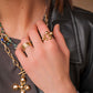 Bague embellie de deux trèfles pour femme | Mathilde & Filles bijoux