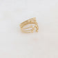 Mathilde & Filles bijoux | Bague pour femme à anneaux torsadés embellie de petites boules