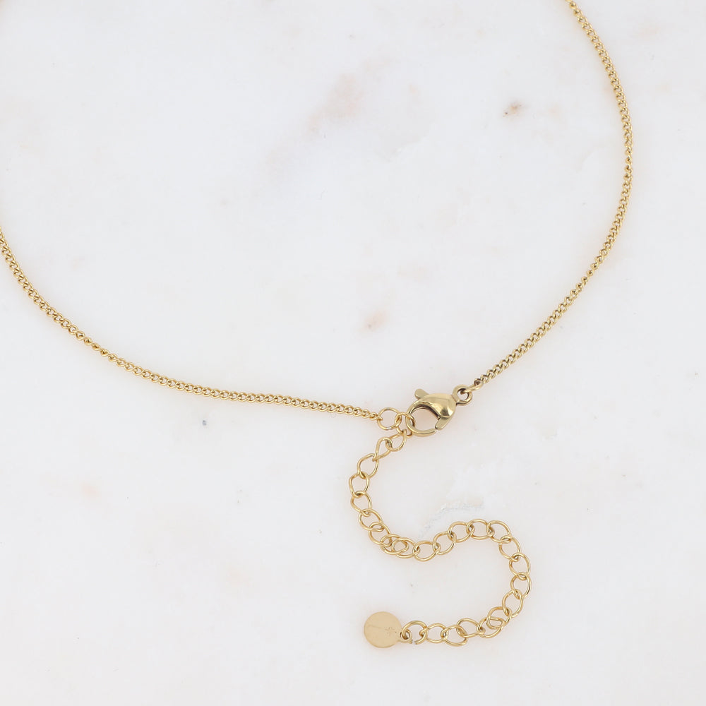 Mathilde & Filles | Photo du mousqueton du collier Mona