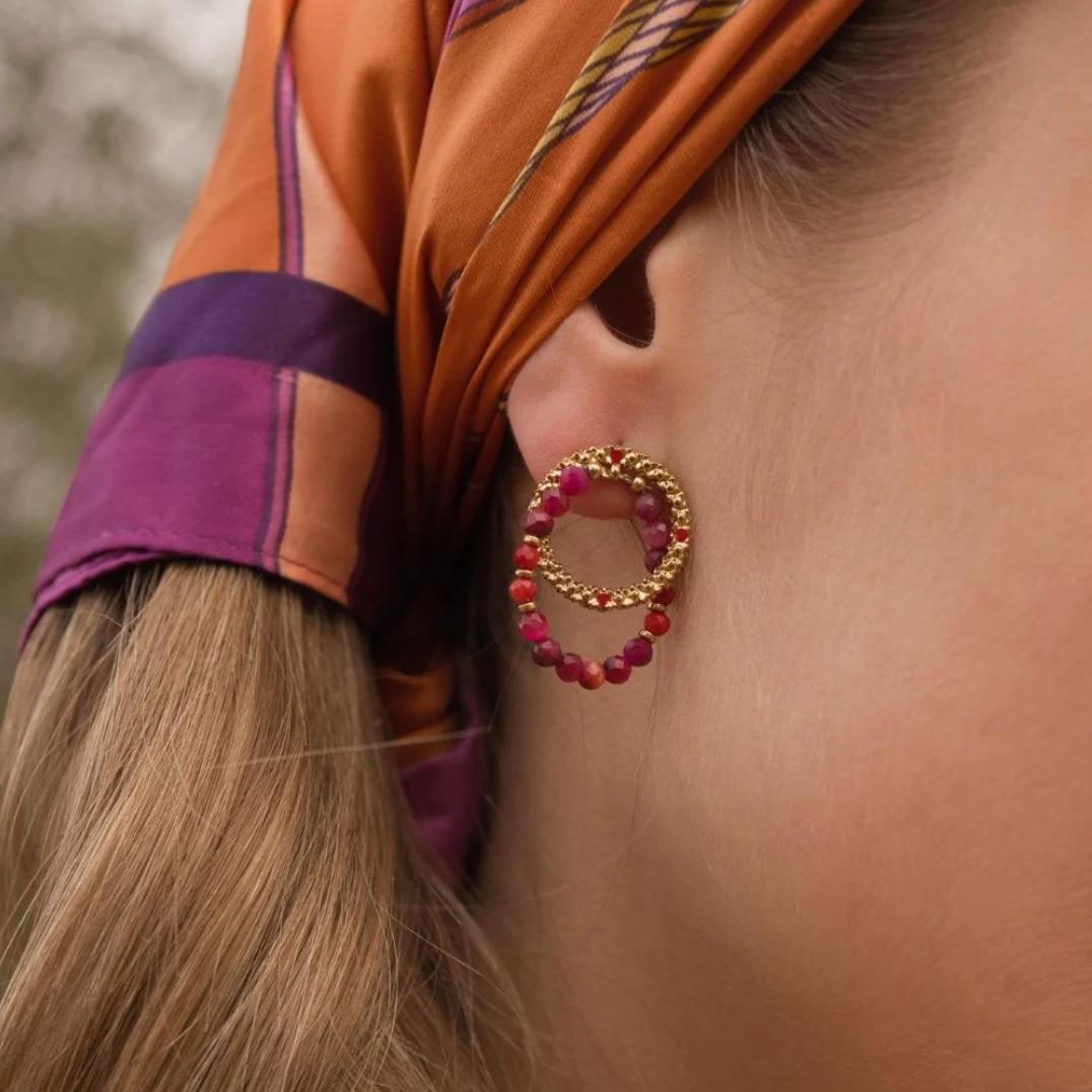 Boucles d'oreilles May