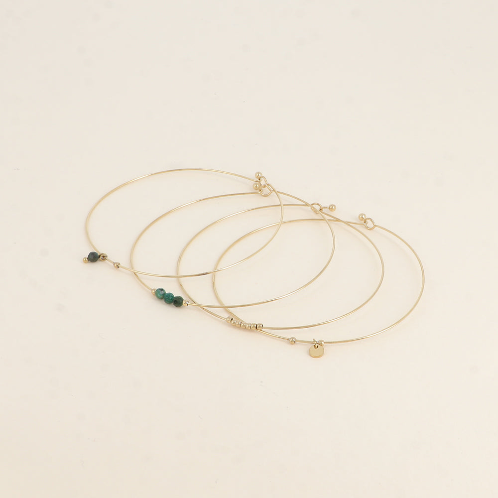 Bracelet joncs Clara