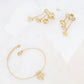 Ensemble Manal | Boucles d'oreilles + Bracelet