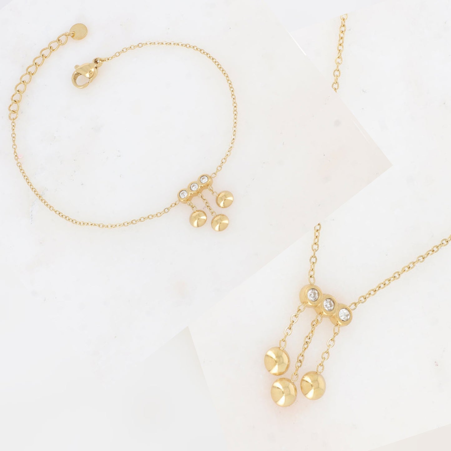 Ensemble Manal | Collier + Bracelet