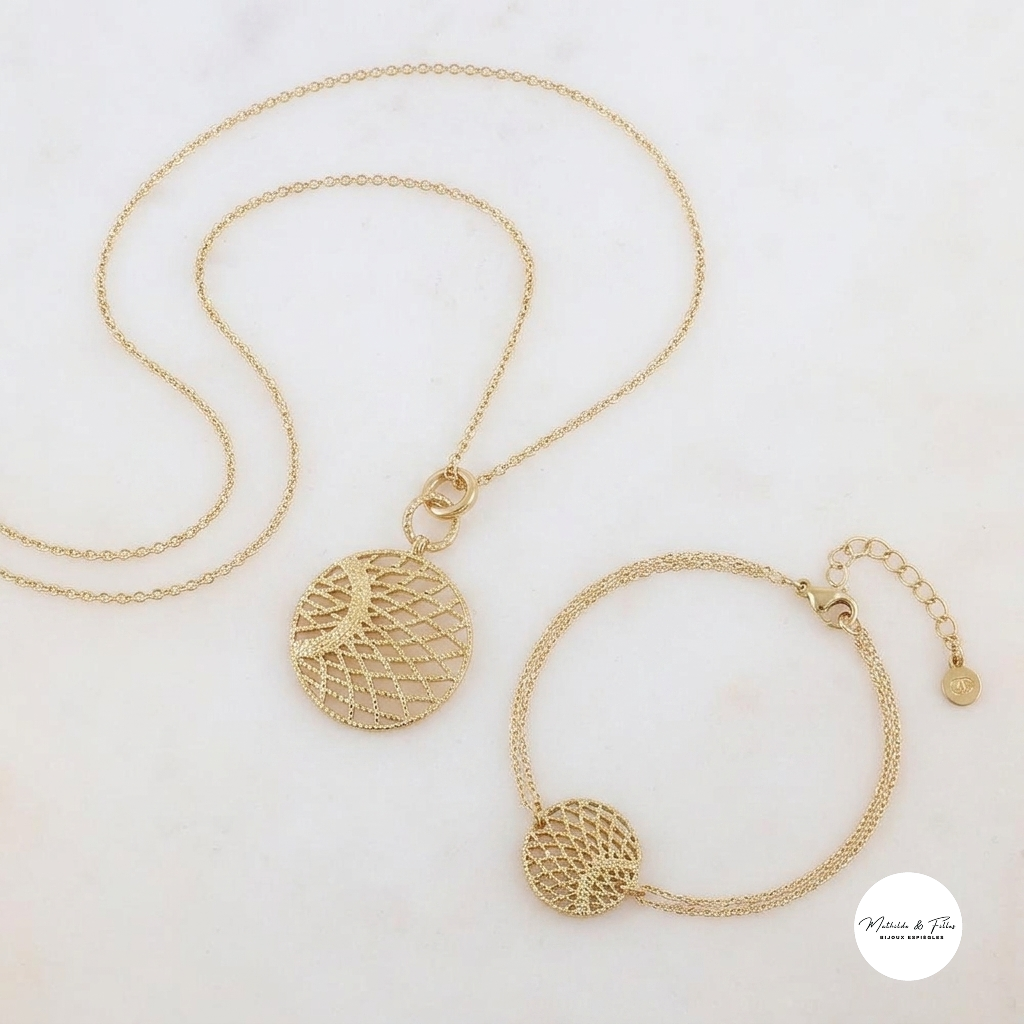 Ensemble Nora | Sautoir + Bracelet