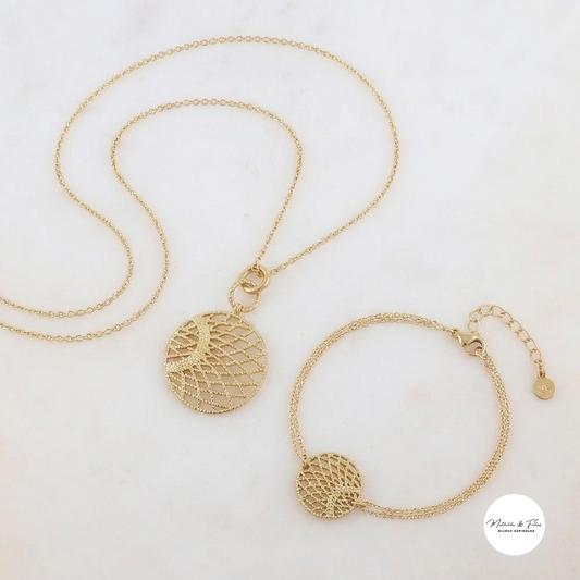 Ensemble Nora | Sautoir + Bracelet