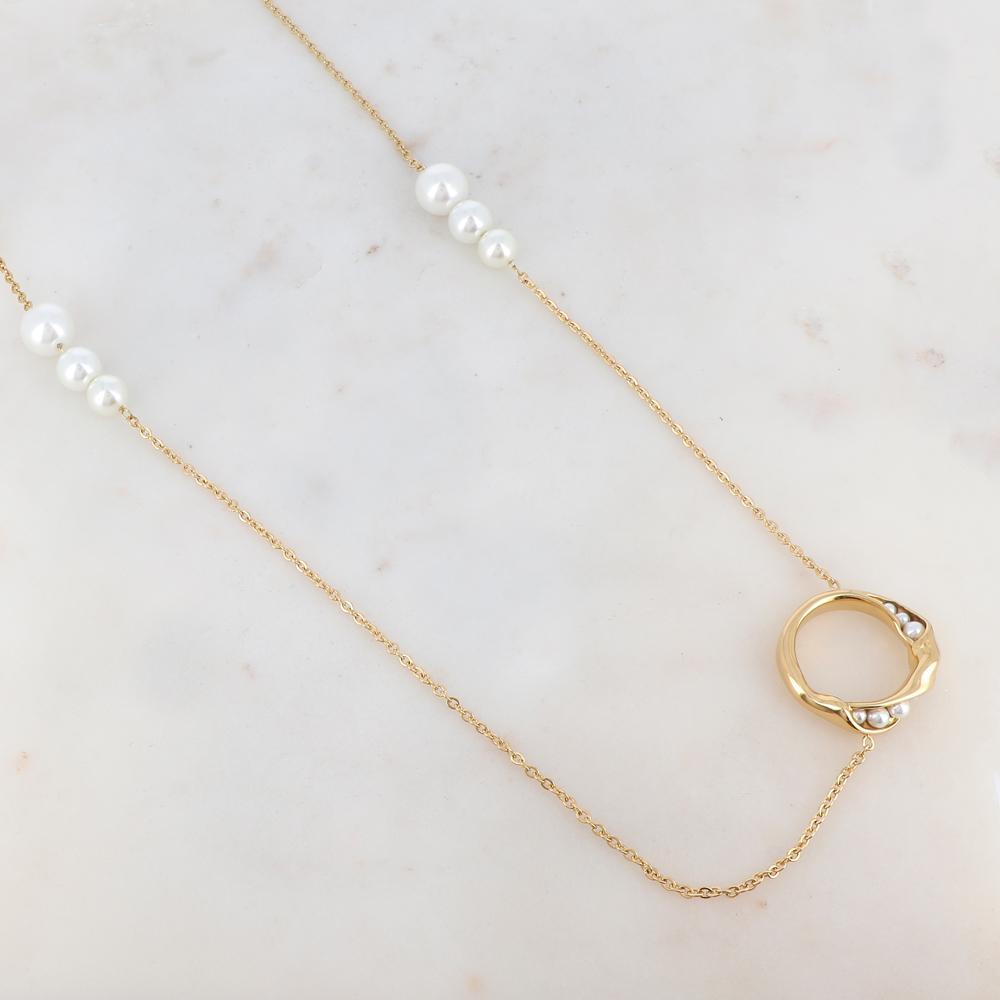 Mathilde & Filles | Sautoir original pour femme orné de perles d'eau douce